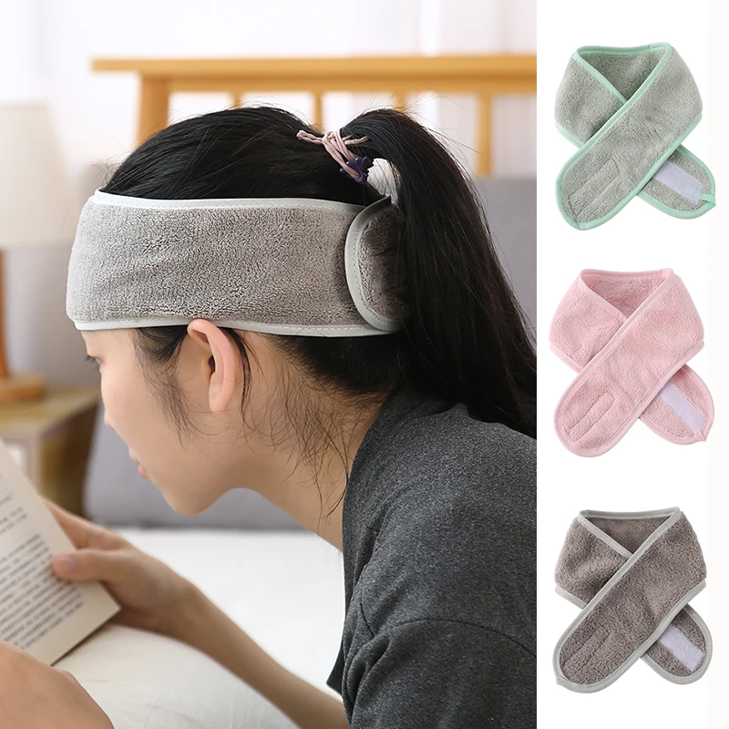 Soft Toweling Hair Accessories Girls Headbands for Face Washing Bath Makeup Hair Band - Image 3