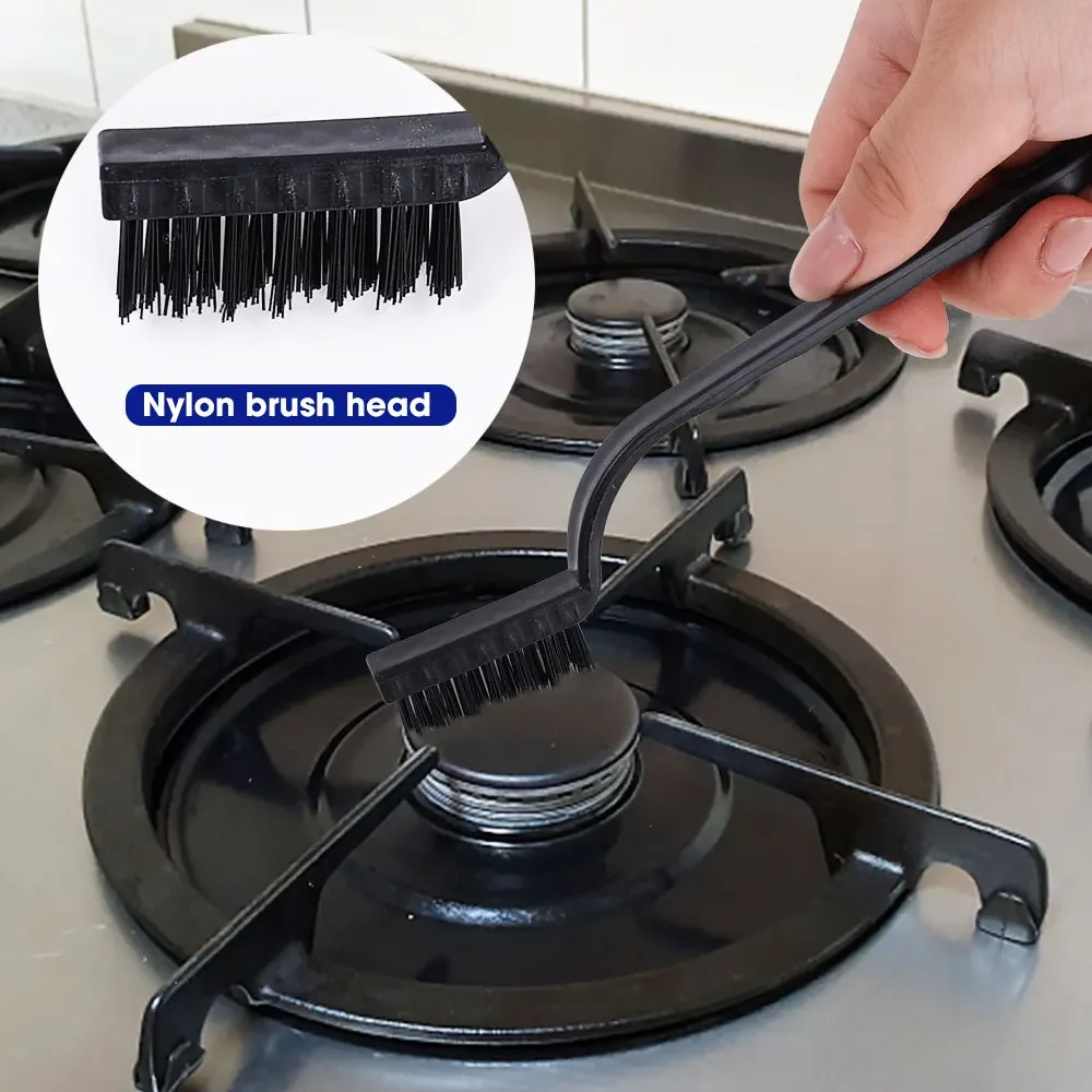 3Pcs/set Cleaning Wire Brush Kitchen Tools Stainless Steel Nylon Rust Remove - Image 3