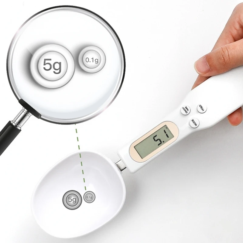 Weighing Spoon Scale Home Kitchen Tool Electronic Measuring Coffee Food - Image 2