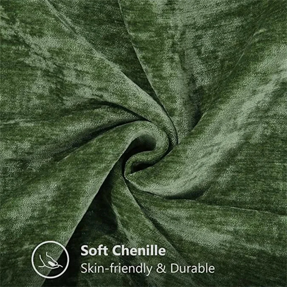 Olanly Chenille Cushion Cover 45x45 Pillow Cover 40x40cm Sofa Decorative - Image 3