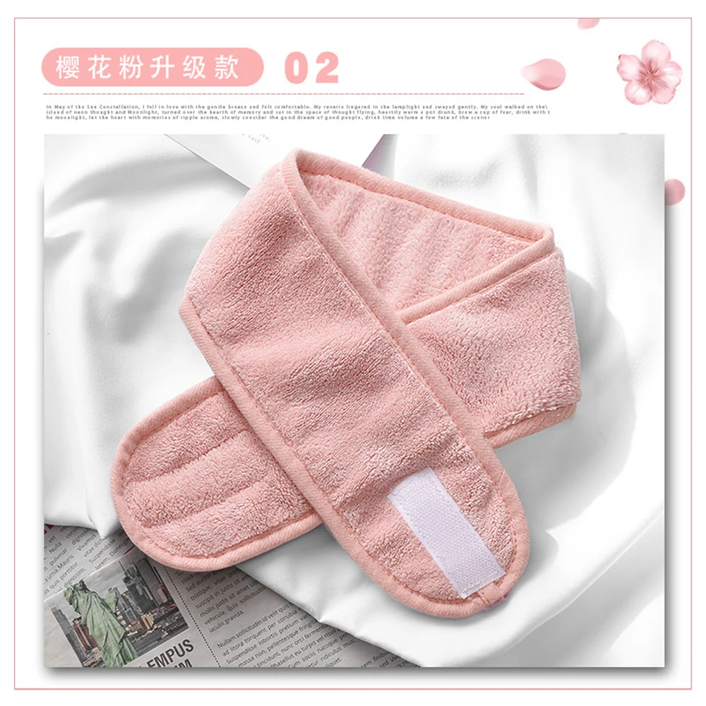 Soft Toweling Hair Accessories Girls Headbands for Face Washing Bath Makeup Hair Band - Image 4